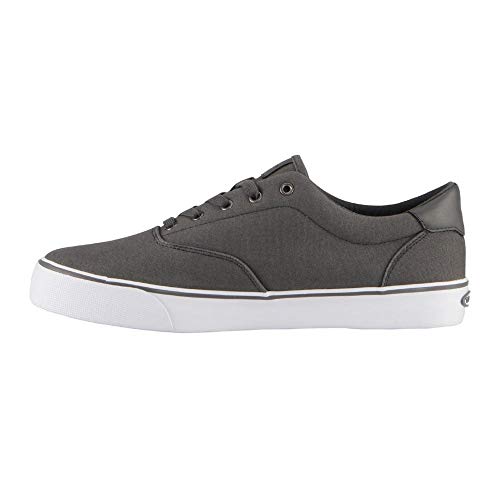 Lugz Herren Flip Turnschuh, Dunkelgrau/Weiß, 41 EU von Lugz