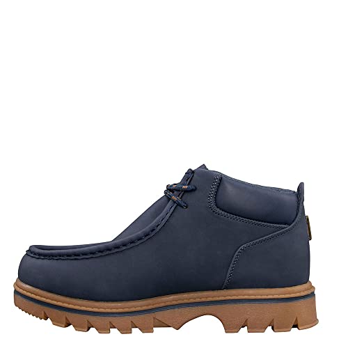 Lugz Herren Fransen Mode-Stiefel, Marineblau/Gum, 45.5 EU von Lugz