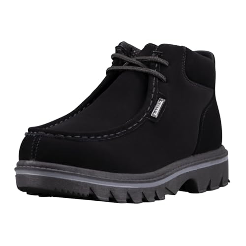 Lugz Herren-Stiefel mit Fransen, Schwarz (Black Durabrush), 40 EU von Lugz