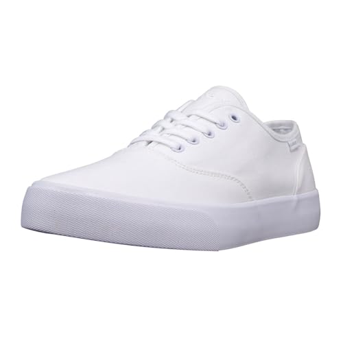 Lugz Herren Lear Schnür Sneaker, Wei, 42 EU von Lugz