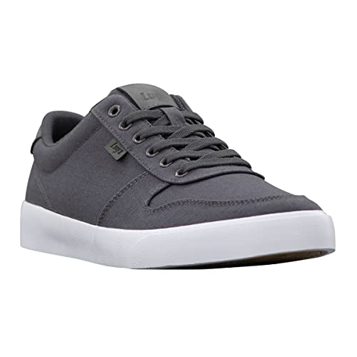 Lugz Vine Sneaker für Herren, Dunkelgrau/Weiß, 40 EU von Lugz