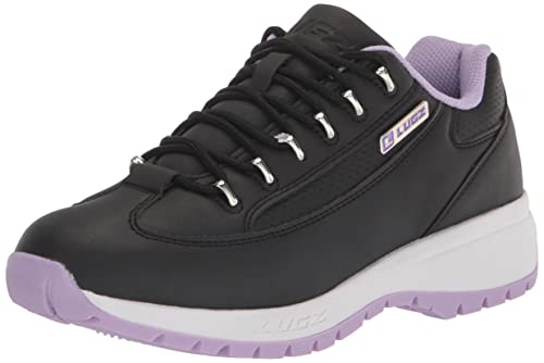 Lugz Damen Express Sneaker, Schwarz, Weiß, Flieder, 39 EU von Lugz