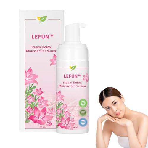 LEFUN Steam Detox Mousse für Frauen, Detox-Reinigungsmousse, Entgiftendes und straffendes Mousse, für den Hormonhaushalt, geeignet für alle Körpertypen (1 Stück) von Luhaka