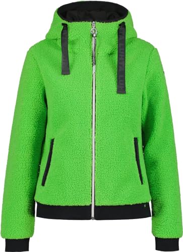 Luhta Iskoinen Fleece-Midlayer für Frauen im Bomber-Stil, blattgrün,L von Luhta