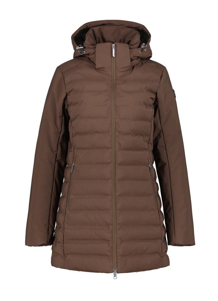 Luhta Kurzmantel LUHTA ILOMANTSI D DUNKEL BRAUN von Luhta