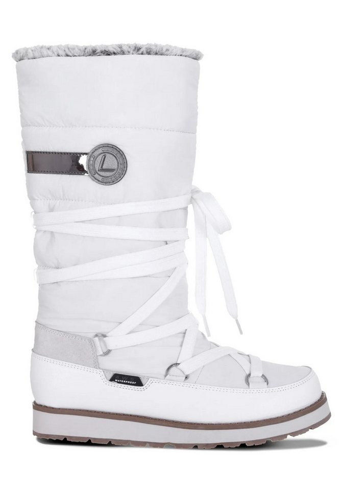 Luhta Tahtova (gefüttert, wasserdicht) weiss Damen Winterstiefel von Luhta