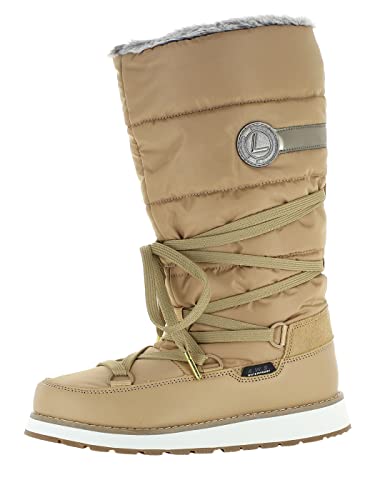 Luhta Tahtova Ms leichte und funktionelle Damen Winterstiefel, Schneestiefel beige EU 37 von Luhta