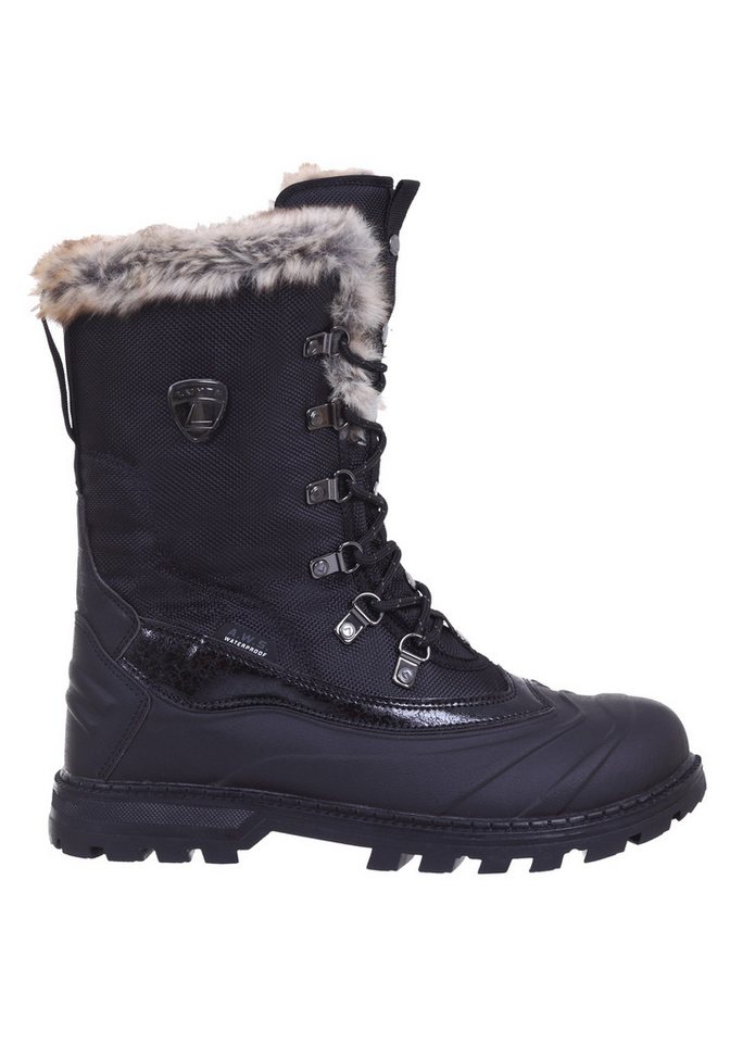 Luhta Vakaa MS (gefüttert, wasserdicht) schwarz Damen Winterstiefel von Luhta