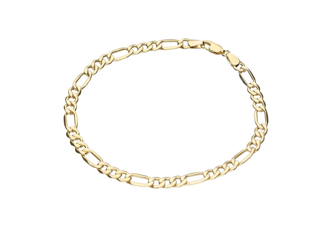 Luigi Merano Armband Figarokette, Gold 585 von Luigi Merano