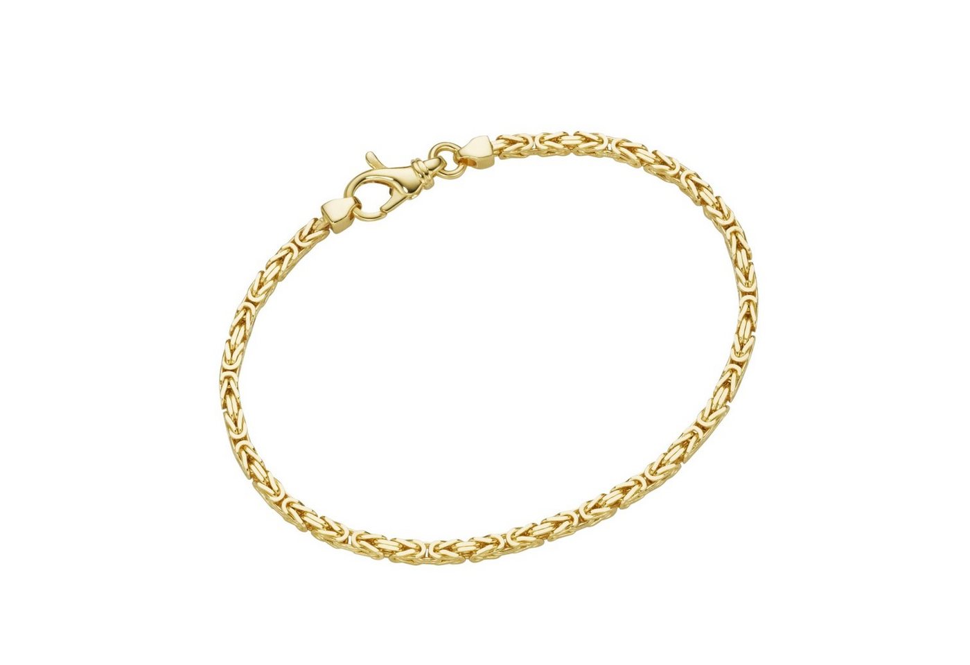 Luigi Merano Armband Königskette, massiv, Gold 585 von Luigi Merano