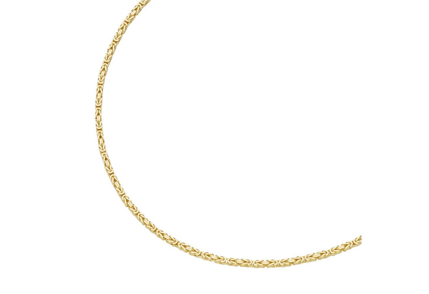 Luigi Merano Goldkette Königskette, massiv, Gold 585 von Luigi Merano