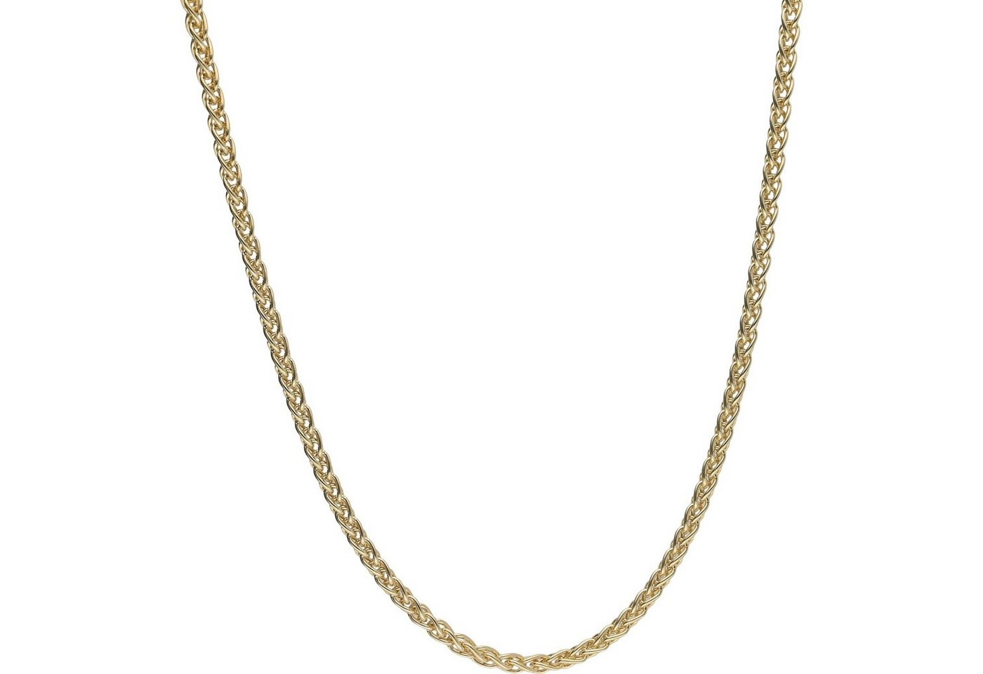 Luigi Merano Goldkette Zopfkette, massiv, Gold 585 von Luigi Merano