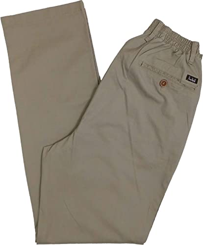 Luigi Morini Herren Jeans Stretch Hose Schlupfhose Amberg 40-4284/30 beige, Herren-Größe:27 von Luigi Morini