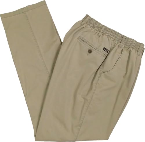 Luigi Morini Herren Sommer Hose Stretch Schlupfhose Amberg 44-4342/30 Sand, Herren-Größe:27 von Luigi Morini