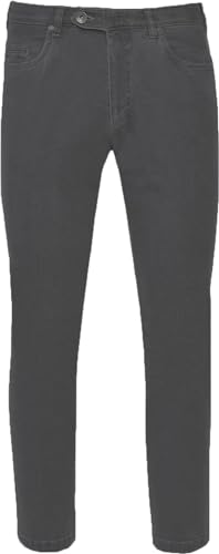 Luigi Morini Herren Stretch Hose Flynn 41-0445/01 anthrazit, Herren-Größe:28 von Luigi Morini