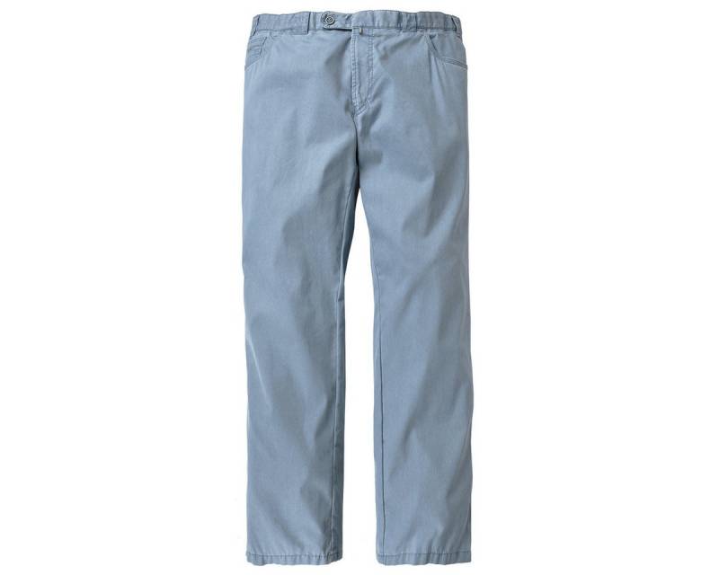 Luigi Morini Stretch-Hose Luigi Morini leichte XXL Stretchhose Mike hellblau von Luigi Morini