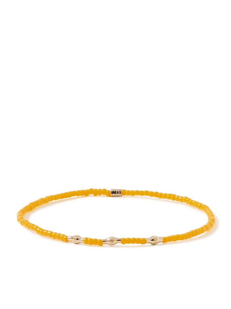 Luis Morais - 14-Karat Gold Beaded Bracelet - Men - Yellow von Luis Morais