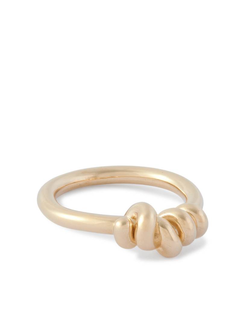 Luis Morais - Entangled Knot 14-Karat Gold Ring - Men - Gold - 60 von Luis Morais