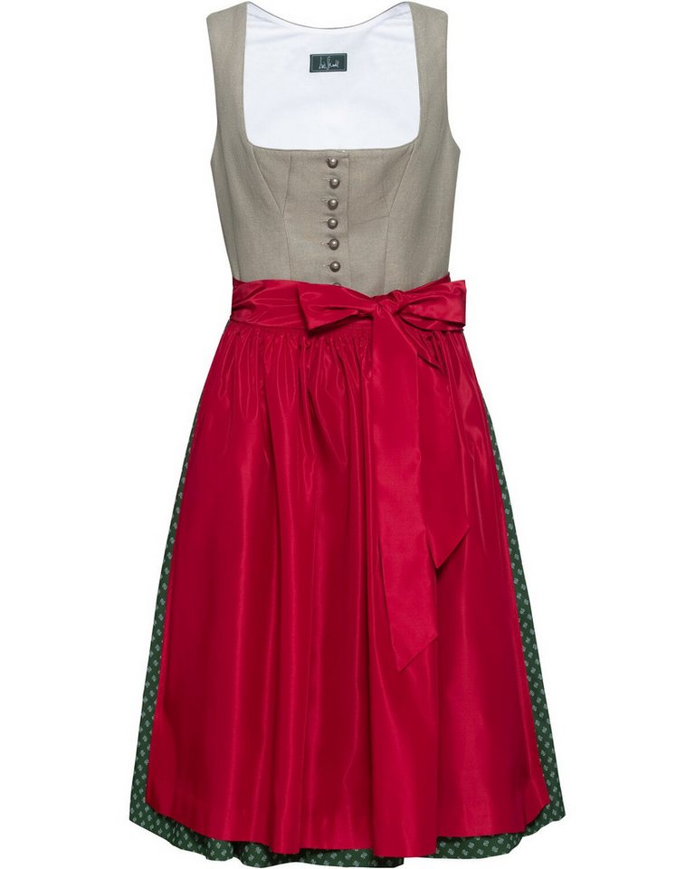 Luis Steindl Dirndl Dirndl Schilfleinen von Luis Steindl