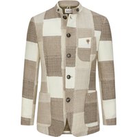 Luis Trenker Trachten-Blazer Lusandro im Patchwork-Design in 48 von Luis Trenker