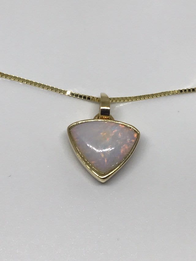 14K.y. Gold Opal Anhänger von LuisApenJewelry