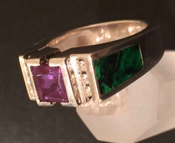 sterling Silber Herrenring von LuisApenJewelry