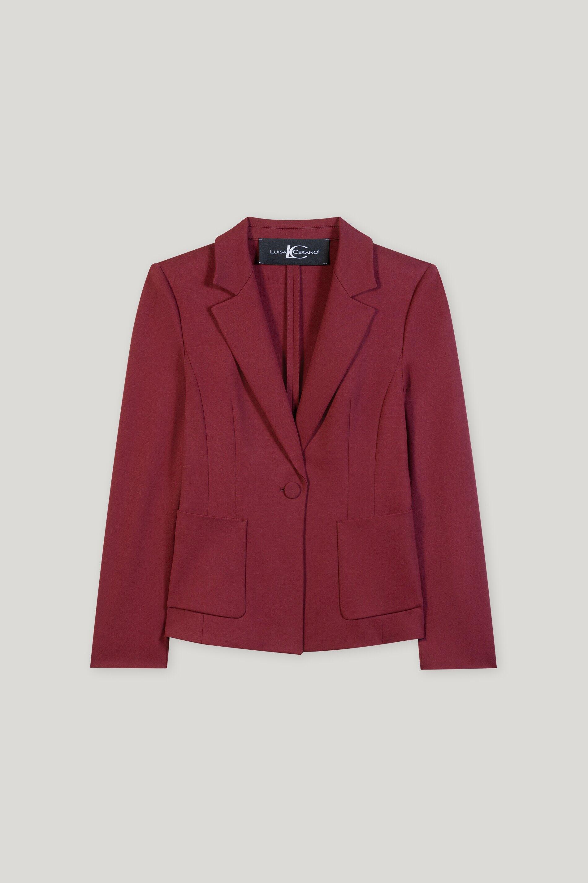 Luisa Cerano - Anzüge / Blazer / Sakkos Weiblich berry red - Gr. - 40 von Luisa Cerano