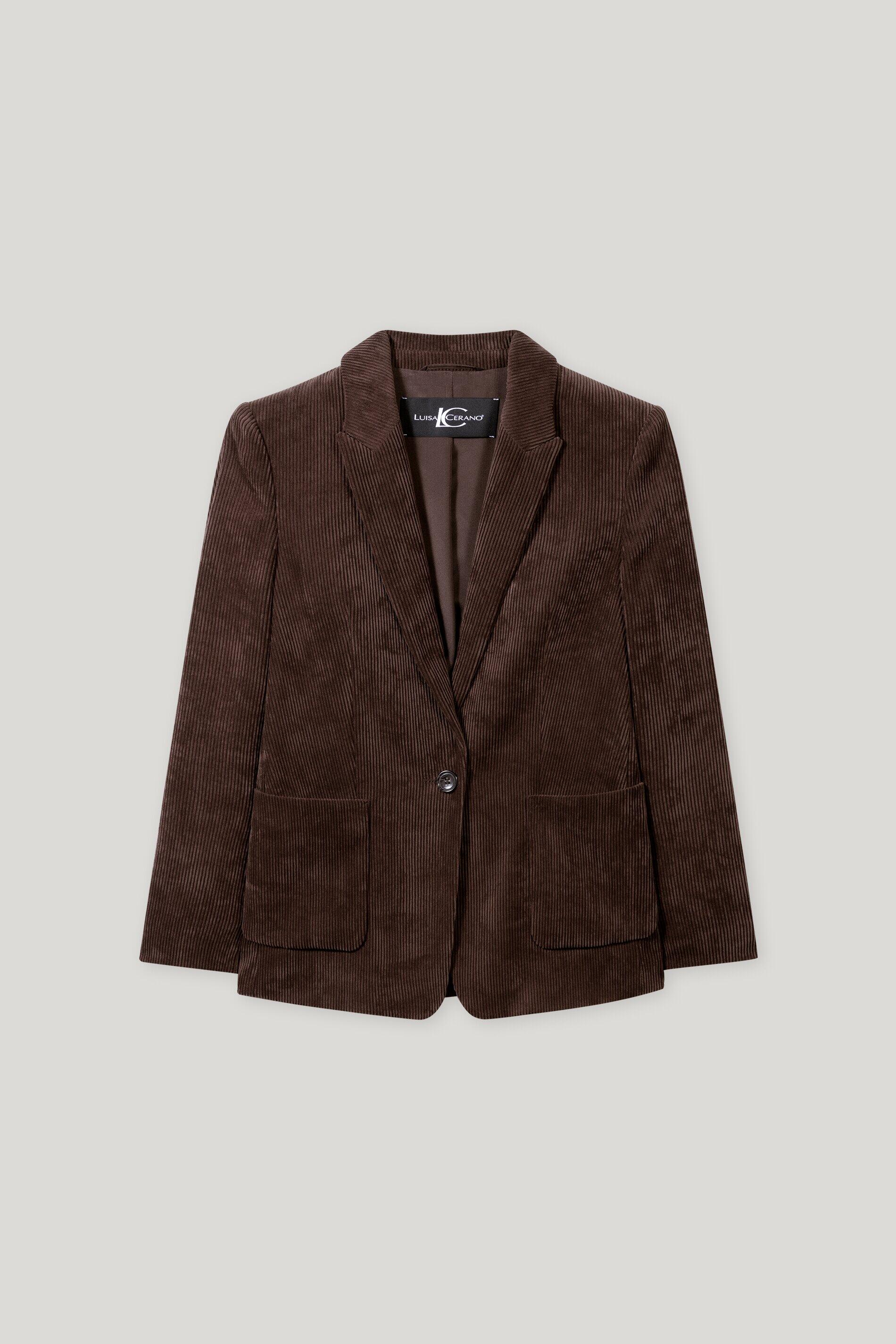 Luisa Cerano - Anzüge / Blazer / Sakkos Weiblich espresso - Gr. - 44 von Luisa Cerano