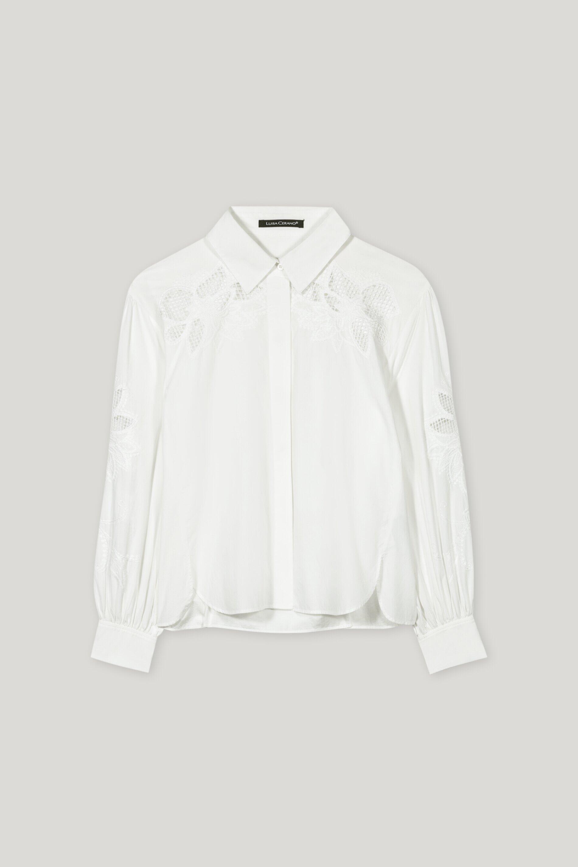 Luisa Cerano - Blusen / Hemden Weiblich off white - Gr. - 38 von Luisa Cerano