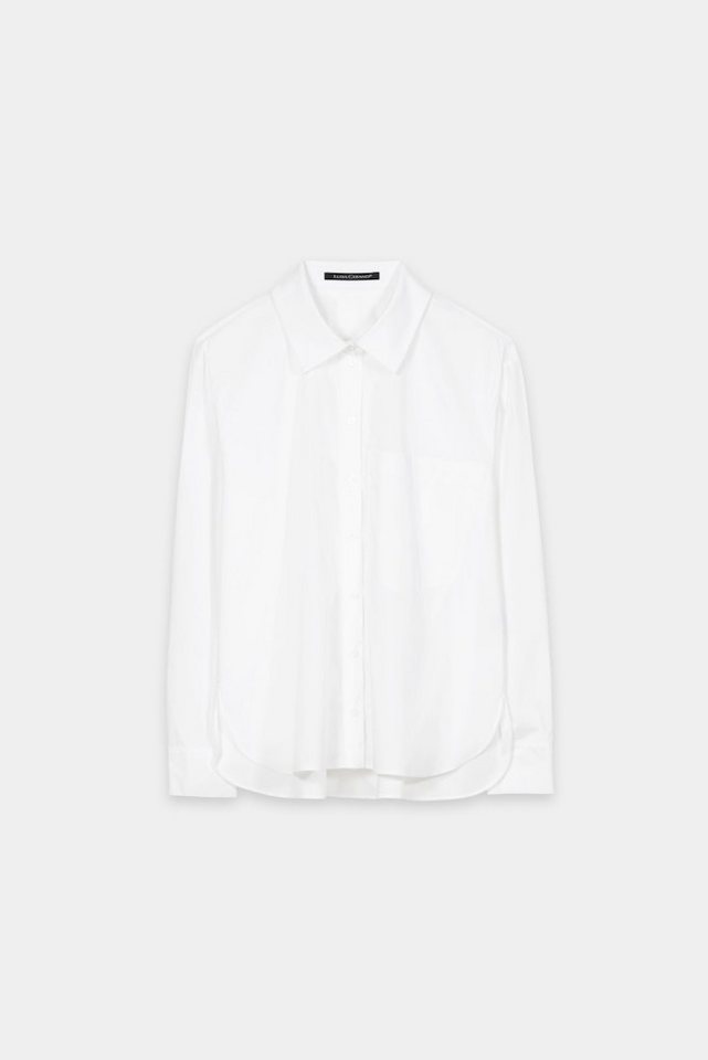 Luisa Cerano Blusentop Hemdbluse mit Ajour-Stickerei von Luisa Cerano