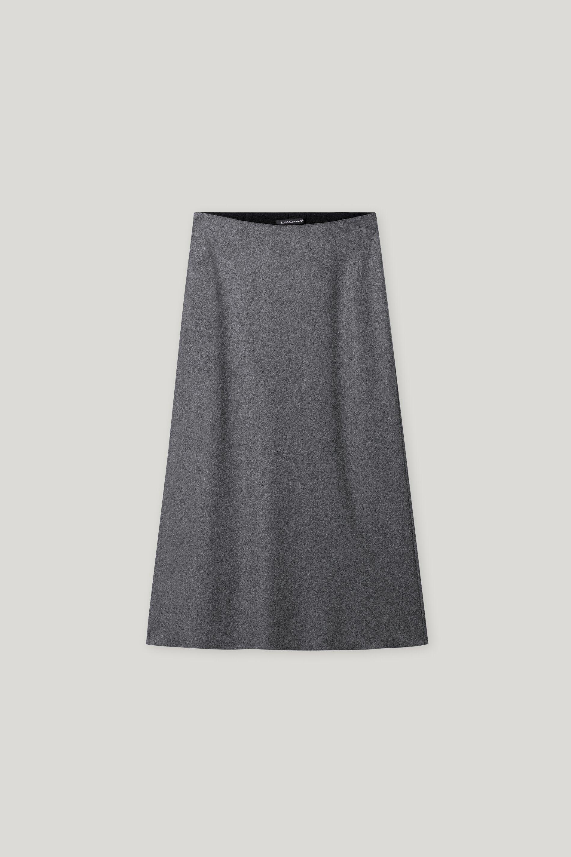 Luisa Cerano - Röcke Weiblich dark grey melange - Gr. - 40 von Luisa Cerano
