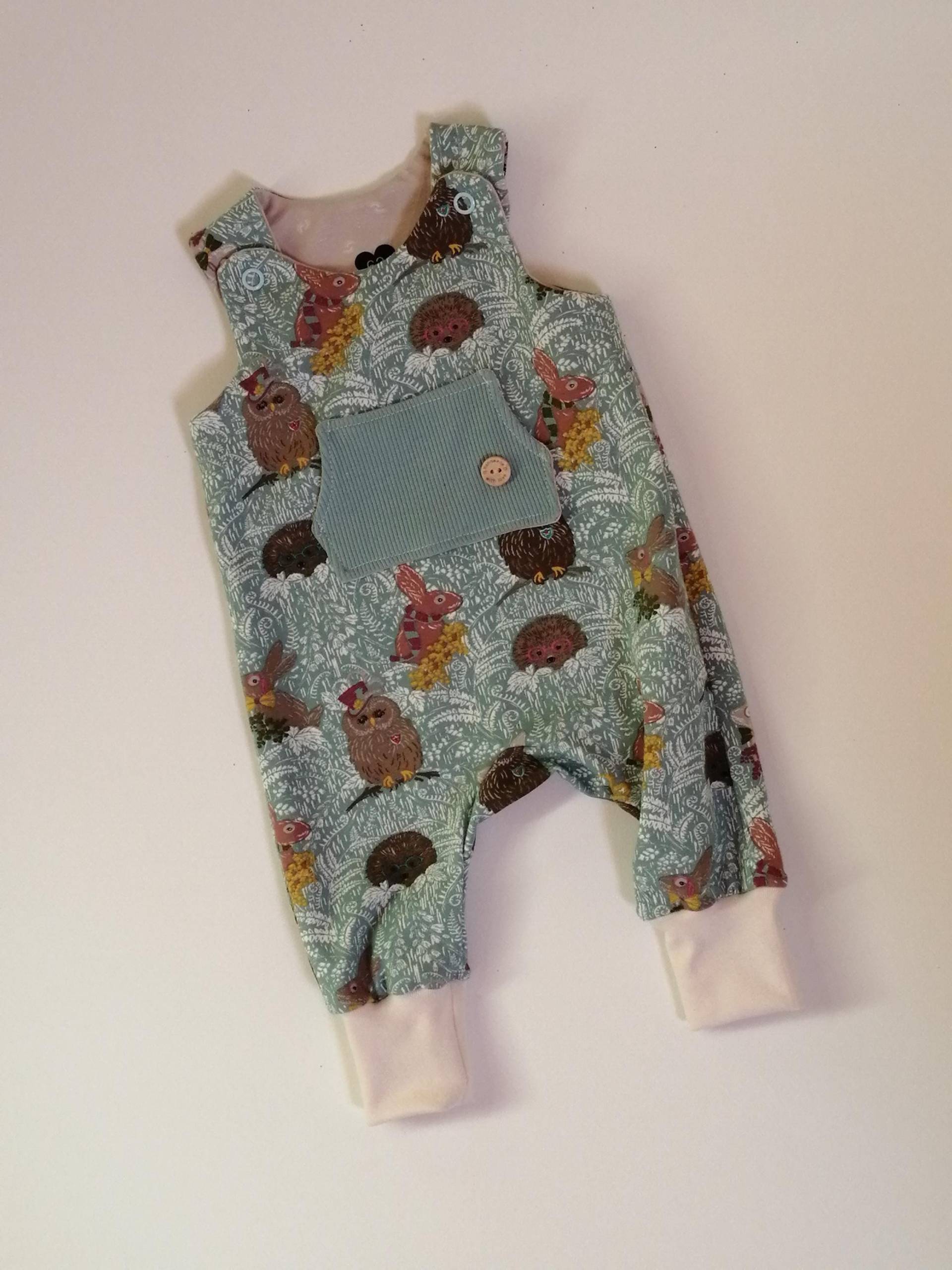 Babystrampler "Tiere Im Wald Größe 44, 50, 56, 62, 68, 74, 80, 86 Babystrampler "Tiere Im Wald Größe 44, 50, 56, 62, 68, 74, 80, 86 von LuisasshopDE