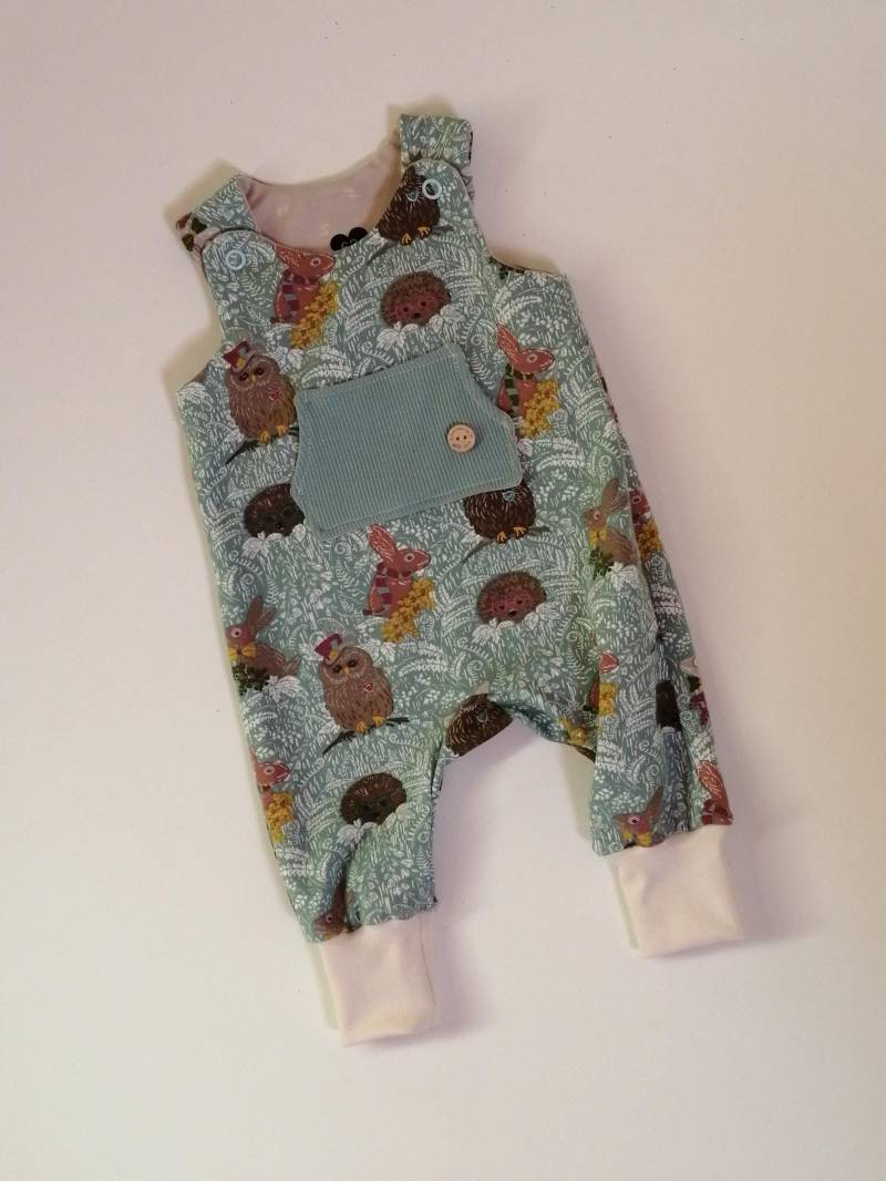 Babystrampler "Tiere Im Wald Größe 44, 50, 56, 62, 68, 74, 80, 86 Babystrampler "Tiere Im Wald Größe 44, 50, 56, 62, 68, 74, 80, 86 von LuisasshopDE