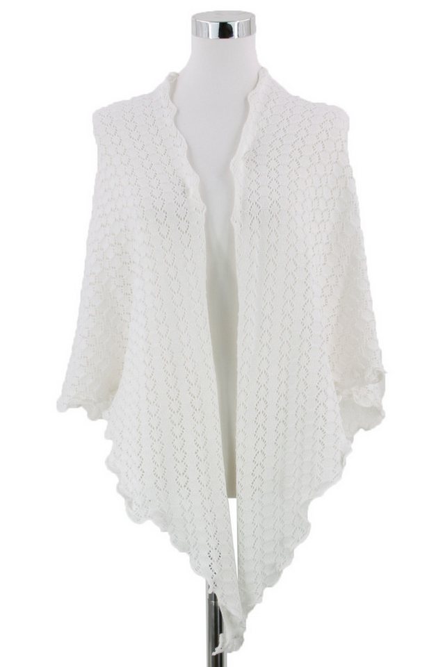 Luise Steiner Halstuch Trachtenstola - AJOUR - creme von Luise Steiner