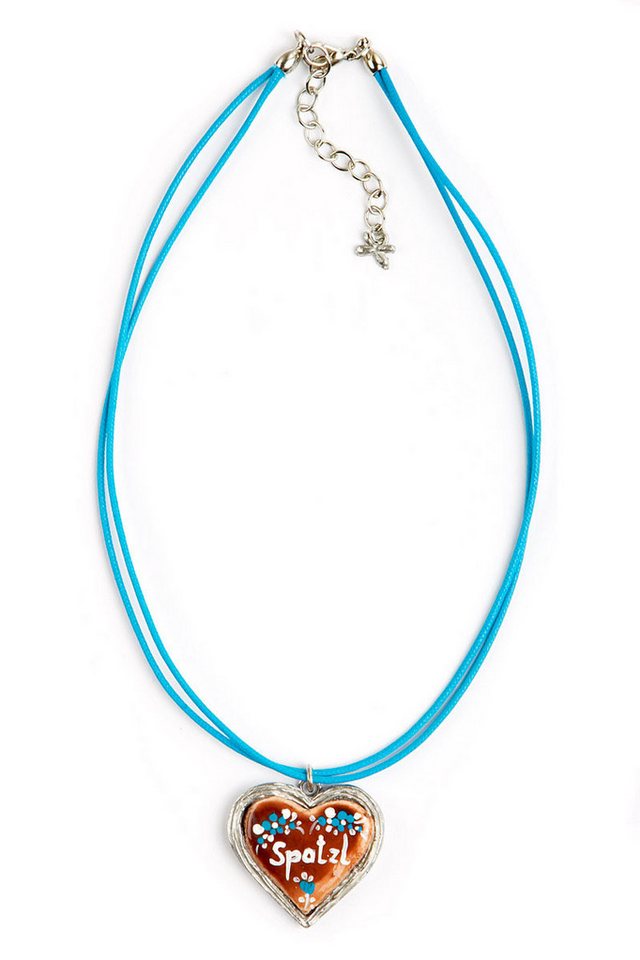 Luise Steiner Kette mit Anhänger Trachtenkette - SPATZ´L von Luise Steiner