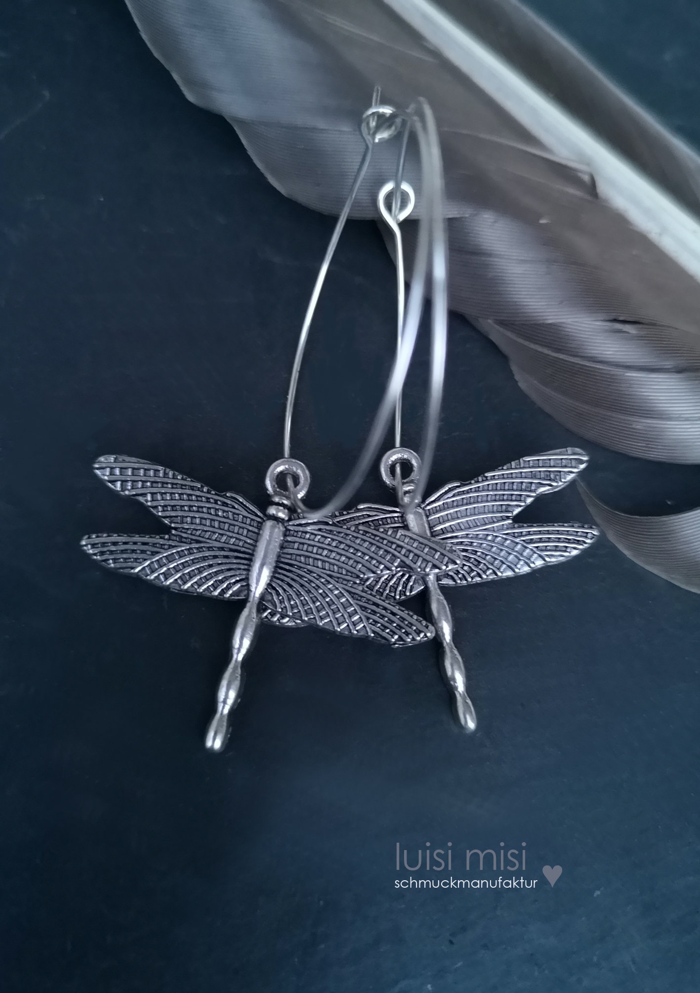 Libellen Flug Creolen, Antik Silber Libellen, Boho Ohrringe, Hippie Libellen Auch Ohrclips, Weihnachtsgeschenk, Dragonfly Libellen Flug Creolen, Antik Silber Libellen, Boho Ohrringe, Hippie Libellen Auch Ohrclips, Weihnachtsgeschenk, Dragonfly von LuisiMisi