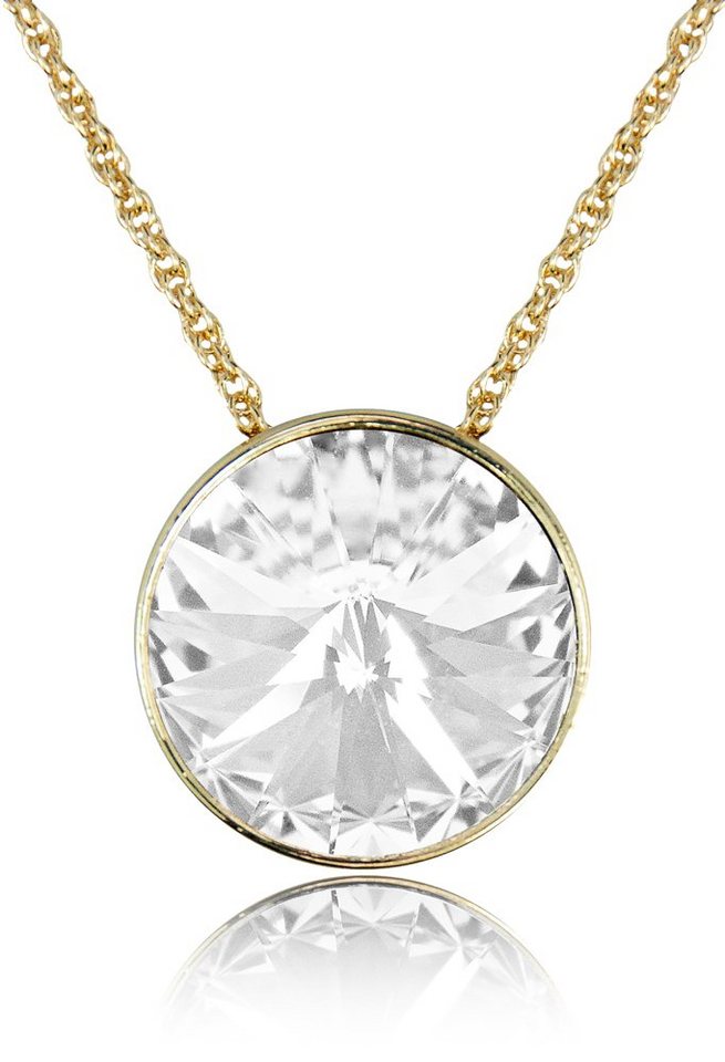 LUISIA® Kette mit Anhänger LUISIA Halskette 'Sinja' mit Kristallen von Swarov von Luisia