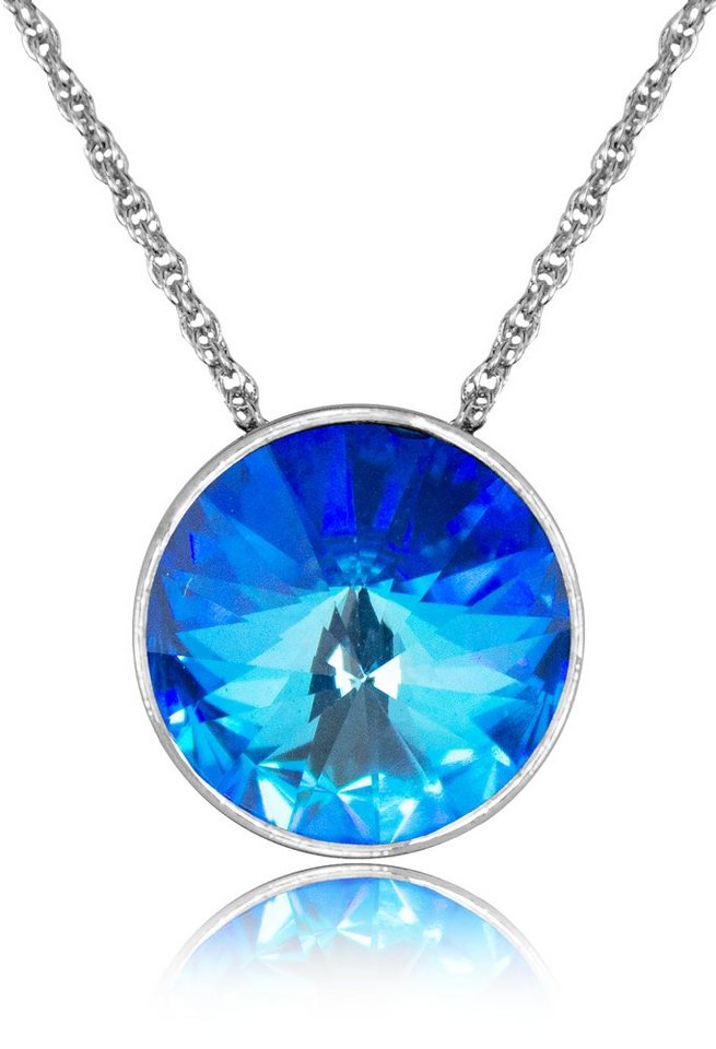 LUISIA® Kette mit Anhänger LUISIA Halskette 'Sinja' mit Kristallen von Swarov von Luisia