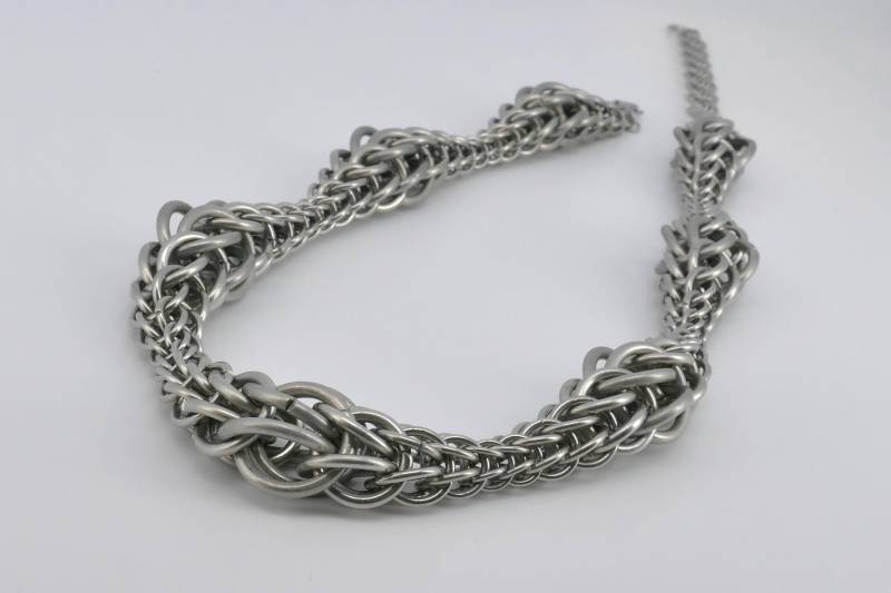 Edelstahl Bubble Halskette Edelstahl Bubble Halskette von LukasCraft