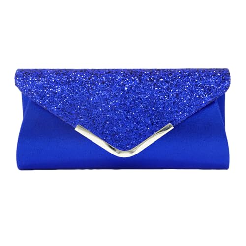 Lurkey Damen Abendtasche Clutch,Pailletten Design Clutch Hochzeit Envelope Tasche Mädchen Elegante Clutch Bag Modisch Kettentasche Crossbody Umhängetasche für Prom Party Date Freizeit von Lukery