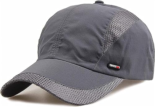 LukyTrge EMF-Strahlenschutz-Baseballkappe, 5G, Anti-Strahlungsschutz, Unisex, atmungsaktiv, dunkelgrau, One size von LukyTrge