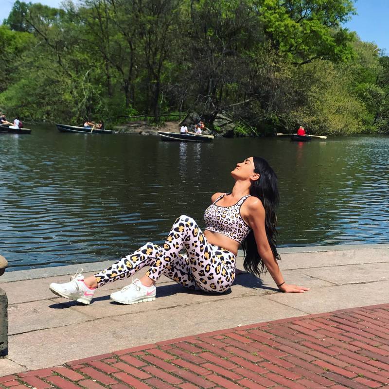 Leopard Print Sports Bra/Yoga Bra//Running Bra//Gym Bra//Crop Top//Gym Top//Lula Aktivewear von LulaActivewear