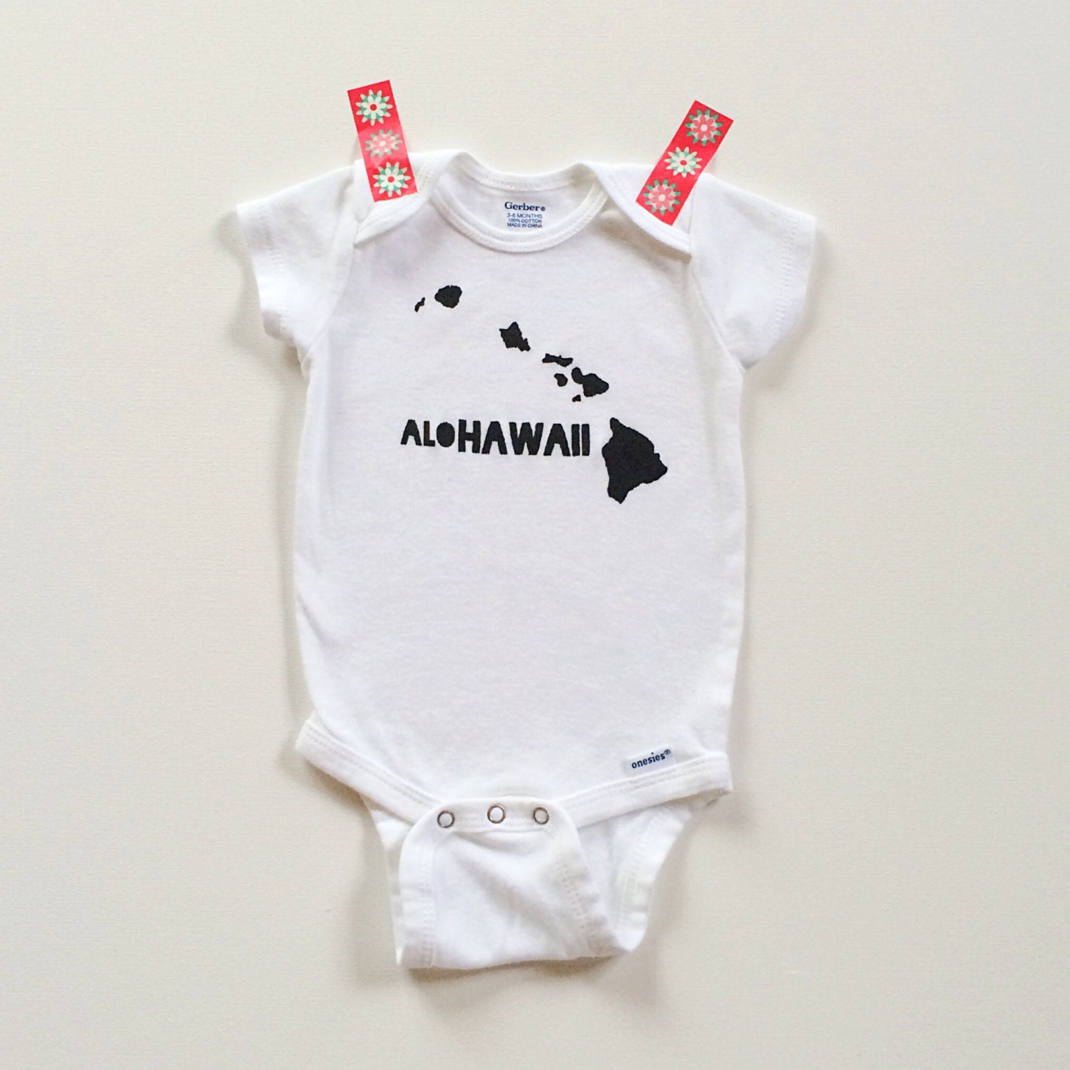 Hawaii Baby. Alohawaii. Unikat Baby Onesie. Hipster Babykleidung. Junge. Mädchen. Lustiges von LulaBall
