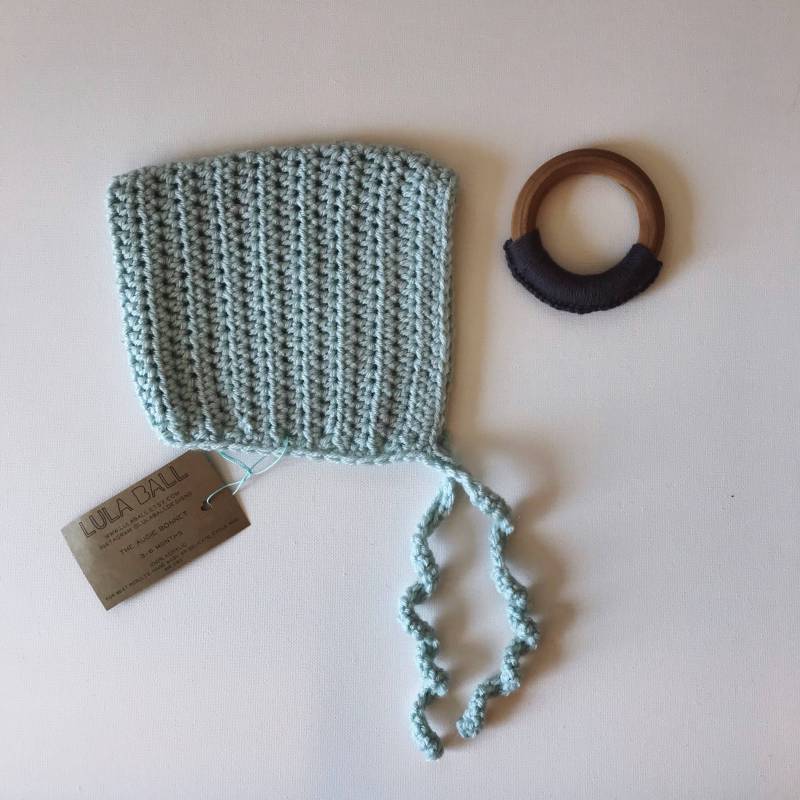 The Augie Bonnet/Gletscher Größe 3-6 Monate von LulaBall