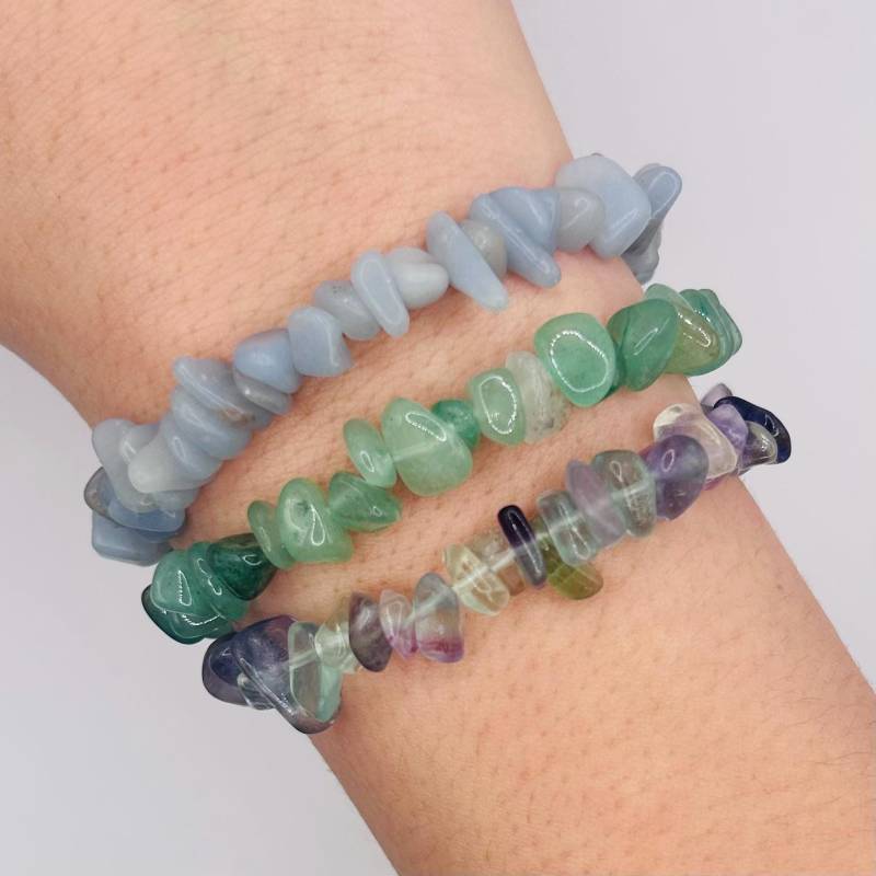 Blau, Grünes Edelstein Armband von Lulicorn