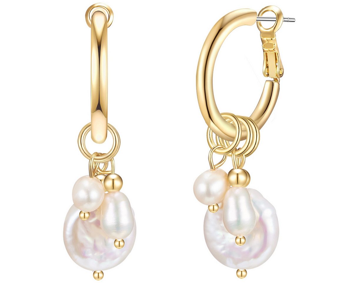 Lulu & Jane Paar Creolen Set: AV128 (2-tlg) von Lulu & Jane