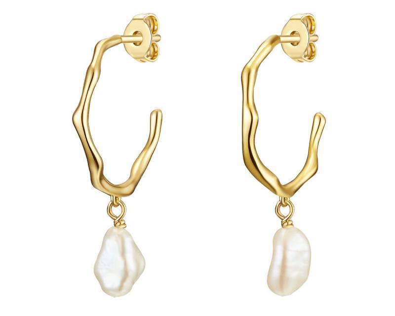 Lulu & Jane Paar Creolen Set: AV204 (2-tlg) von Lulu & Jane