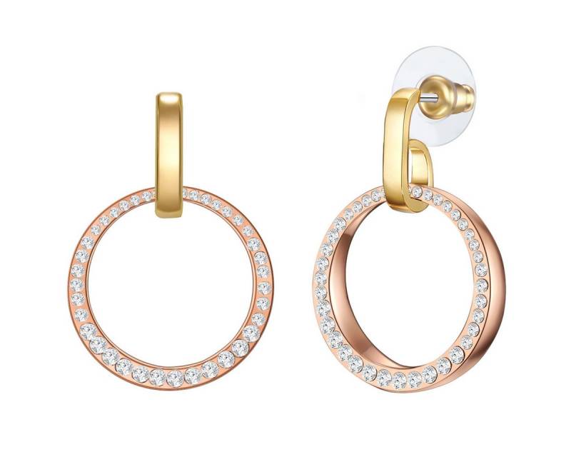 Lulu & Jane Paar Ohrhänger Set: AV121 (2-tlg), mit Glas von Lulu & Jane