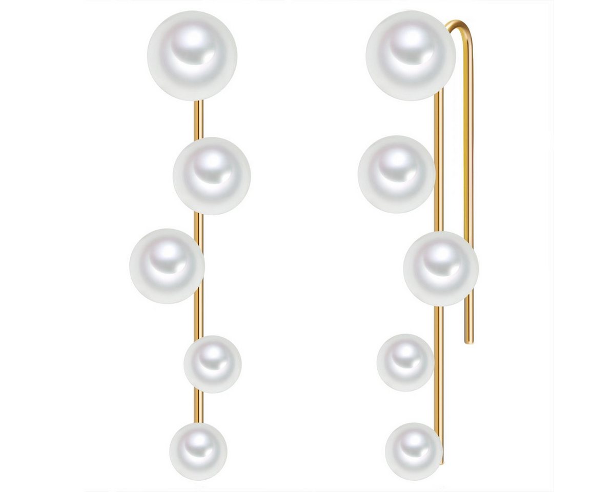 Lulu & Jane Paar Ohrhänger Set: AV151 (2-tlg) von Lulu & Jane