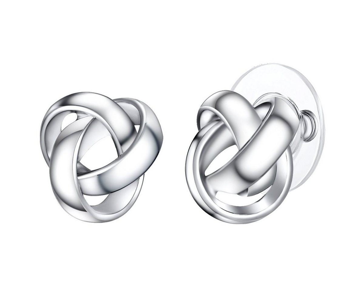 Lulu & Jane Paar Ohrstecker Knoten silber, mit Knoten Lulu & Jane Paar Ohrstecker Knoten silber, mit Knoten von Lulu & Jane